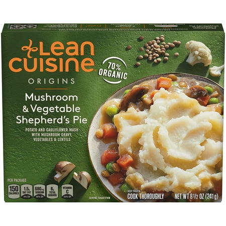 LEAN CUISINE ORIGINS Mushroom & Vegetable Shepherd's Pie 8.5 oz.