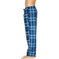 thumbnail image 3 of Intimo Mens Microfleece Plaid Lounge Pant, 3 of 5