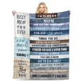 thumbnail image 1 of Manta de franela suave Blanket Menghao para mamá, 127 x 152 cm, 1 of 6