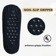 thumbnail image 4 of Unisex Fluffy Fuzzy Warm Slipper Socks for Men Women, Thick Fleece Lined Non-Slip Socks Indoor Floor, 4 of 6