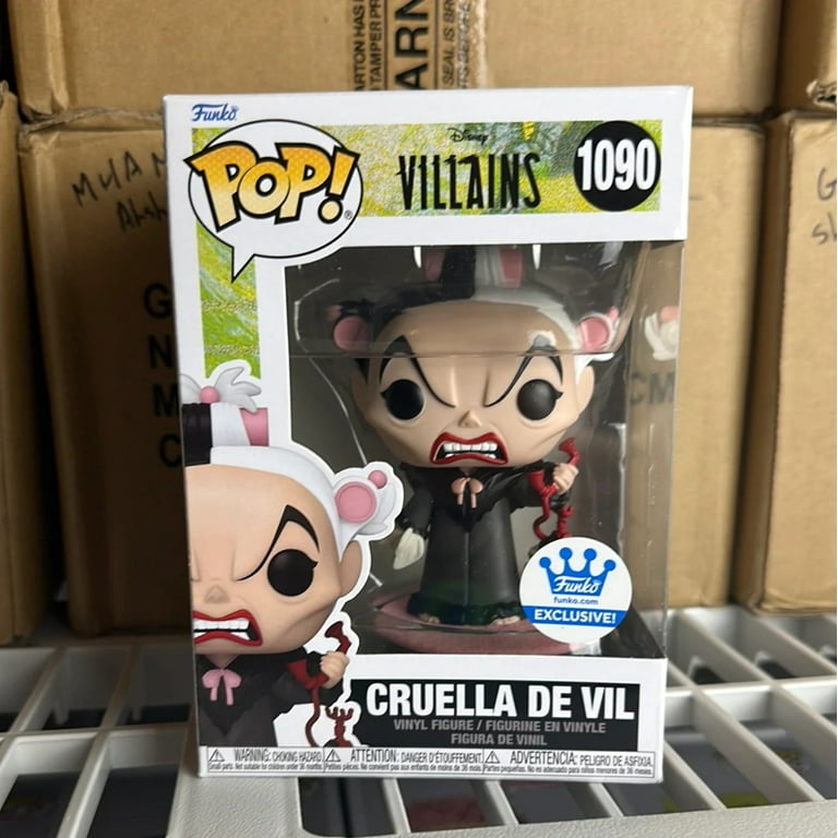 Funko Disney POP! Cruella De Vil Vinyl Figure - Walmart.com