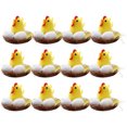 thumbnail image 4 of 12pcs Easter Chick Decor Simulation Mini Chicks Home Desktop Decor (Yellow), 4 of 7