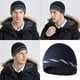 thumbnail image 4 of Gorros de punto cálidos de invierno para hombre Gorro de punto con puños, 4 of 5