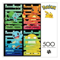 Buffalo Games Pokemon Battle 500-Piece 21.25 x 15-Inch Interlocking Jigsaw Puzzle for Adults Ages 14 