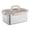 1700ml, variant on Bread Box,Stainless Steel Bread Container,Dishwasher Safe Bread Containers,Airtight Bread Storage Container with Lid and Handle,Stainless Steel Storage Box for Bread,Fruits,Vegetables(1200ml)