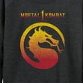 thumbnail image 3 of Mortal Kombat - Mk 1 Logo Vintage - Women's Lightweight French Terry Long Sleeve Shirt, 3 of 5