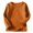 Orange, variante sur Nrmrqzzcjnd pour Intérieur/extérieur Tout-Petits Enfants Garçons Filles Chandails Mode Couleur Unie Col Rond Manches Longues Haut