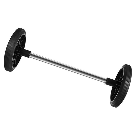 FENGGUIQU 1Set Trash Can Pulley Wheels Assorted Color Plastic Easy Maneuvering Replacement Set