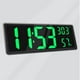thumbnail image 1 of Reloj de Pared Digital LED Grande con Temperatura Interior Perfecl Verde Despertador digital, 1 of 8