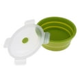 thumbnail image 4 of Wweixi Bol de Camping licone Pliable, de Qualité Alimentaire Réutilisable de Qualité Alimentaire et Sans BPA 400 ml Vert, 4 of 6