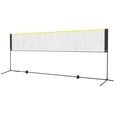 thumbnail image 4 of VEVOR Badminton Net, Height Adjustable Badminton Net, 14ft Wide Foldable Badminton Net, Portable Easy Setup Badminto Net Set with Poles, Stand and Carry Bag, for Kids Backyard Game Indoor Outdoor Use, 4 of 9