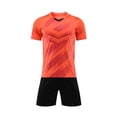 thumbnail image 4 of Iyufng 2 Pieces Sports Outfit, Summer Printed Soccer Jersey and Shorts Set,Boys and Girls, 4 of 9