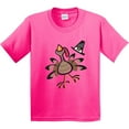thumbnail image 3 of Inktastic Happy Thanksgiving Turkey Youth T-Shirt, 3 of 5