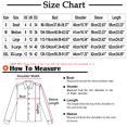 thumbnail image 2 of cfhntfmh Shirts for Women Trendy Casual Print Long Sleeve Front Knot Babydoll Tops Round Neck Cute Fall Blouses, 2 of 6