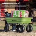 thumbnail image 6 of Gorilla Carts 4 Cu Ft Poly Garden Dump Cart with Quick-Release, 600 lb Capacity, Green, 6 of 11