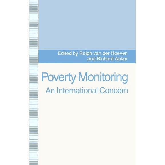 Poverty Monitoring: An International Concern, (Paperback)