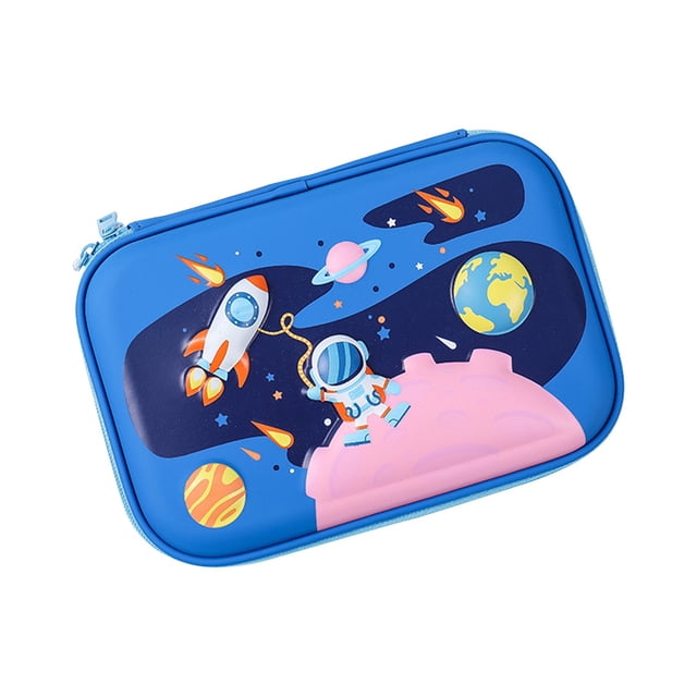 3D Astronaut Stationery Case Waterproof Pencil Pouch Student Pencil Case
