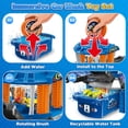 thumbnail image 6 of Huge Wave Car Wash Toys Set for Boys, Toddler Color Change Race Cars, Wash Transport Track Toy with Parking, Kids Birthday Gift for Aged 3-8, 6 of 7