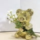 thumbnail image 1 of Adorno decorativo de oso con espejo, regalo de cumpleaños de San Valentín, decoración reflectante, adorno decorativo reflectante navideño, adorno decorativo de oso, marco de metal plegable,, 1 of 9