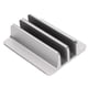thumbnail image 3 of Soporte para computadora portátil, soporte vertical para 2 tabletas, estante para computadora portátil, claridad notable, 3 of 12