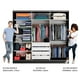 thumbnail image 4 of Ropero Closet Madesa Royale 3 Puertas 1 Espejo N, 4 of 5