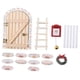 thumbnail image 4 of Kit de puerta de hadas en miniatura de madera para , adorno navideño, regalos de Halloween y año , manualidad DIY para habitación de, 4 of 9