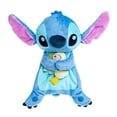 thumbnail image 1 of Kids Preferred Disney Stitch Snuggle Blanket, Blue, 1 of 5