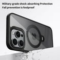 thumbnail image 5 of ELEHOLD Clear Case for iPhone 14, Magnetic Translucent Clear Case with Invisible Stand,Gray, 5 of 6