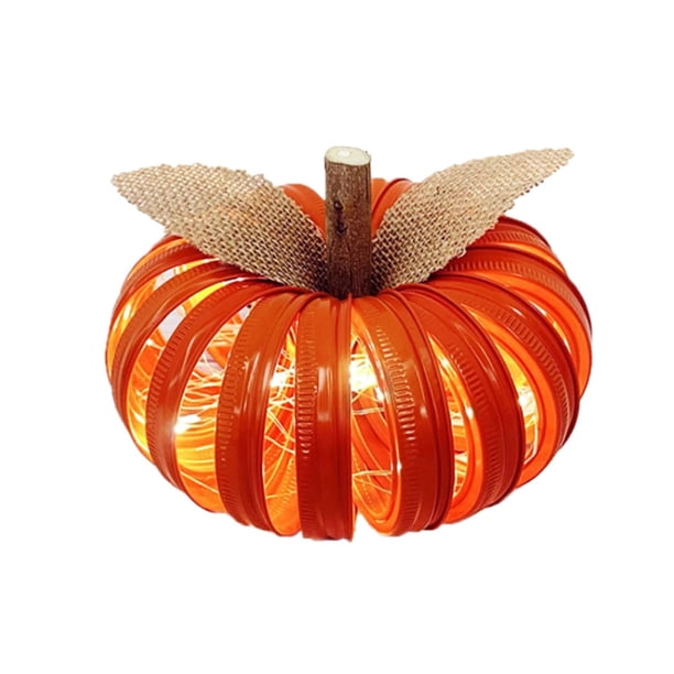 Maojin Halloween Decoration Autumn Thanksgiving Halloween Decoration Ornaments Home Decoration With Light Strip