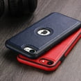 thumbnail image 3 of For iPhone SE 2nd Generation (2020) and iPhone SE 3rd Gen (2022) Case Luxury Leather Business Vintage Slim Non-Slip Soft Grip Shockproof Protective Cover, 3 of 5