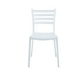 thumbnail image 2 of Porthos Home Faro Dining Chairs, PP Plastic, Stackable Design (Set Of 4), 2 of 6