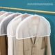 thumbnail image 5 of 20X Cubierta Antipolvo para Ropa, Abrigo con Bolsillo Colgante Transparente de PEVA para el Hogar, Cubierta de Polvo, Antipolvo para Medio Cuerpo, 5 of 5