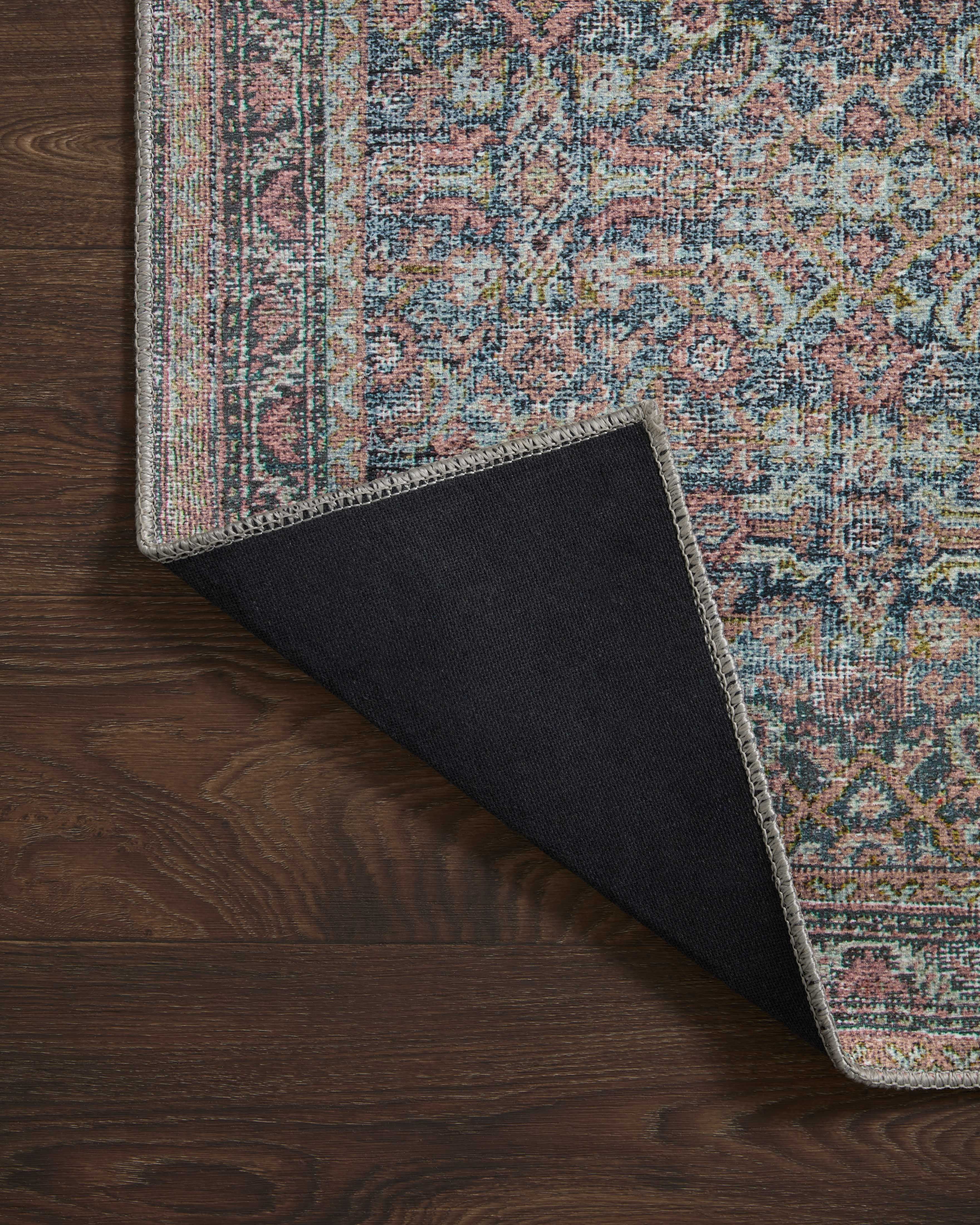 Loloi II Adrian Denim / Multi 2'-3" X 3'-9" Accent Rug