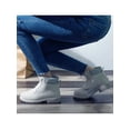thumbnail image 6 of Fangasis Women Combat Boot Warm Ankle Booties Lug Sole Winter Boots Outdoor Lightweight Short Bootie Gray 7, 6 of 9