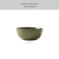 thumbnail image 2 of Better Homes & Gardens Artisan Round Green Stoneware Serving Bowl, 10 in, 18 oz, 2 of 10