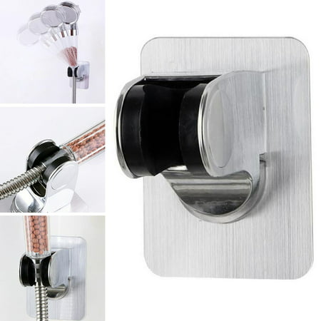 

Goodhd New Adjustable Bathroom Wall Mounted Shower Head Handset Holder Bracket Suction