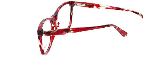 Calabria Splash 62 Designer Reading Glasses in Wine +3.00