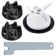 thumbnail image 1 of KitchenAid Blender Coupler Replacement Parts - 4 Leaf Blender Blade and Coupler, 9704230, 1 of 5