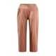 thumbnail image 3 of WILLBEST Pantalones Capri Casuales para Mujer, de Verano, a La Moda, con Cintura Elástica, para Playa y Resort, Cómodos y elegantes. Chica, 3 of 3
