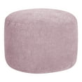 thumbnail image 4 of Gouchee Home Round Alfa Velour Pouf Bean Bag Charcoal, 4 of 5