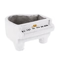 thumbnail image 3 of Cement Flowerpot Succulent Planter Lovely Piano Shape Plants Flower Pot, 3 of 6