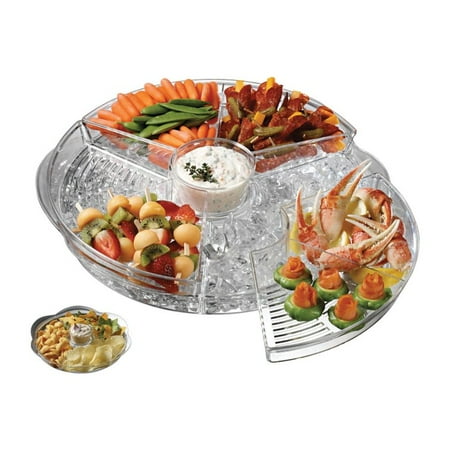 

Prodyne Clear Plastic Appetizer Tray 1 pk