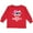 Red, variant on Inktastic Happy Valentines Day Girls Skull Girls Long Sleeve Toddler T-Shirt