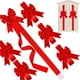 thumbnail image 1 of Car Stitching Door Butterflys Christmas Bow Finished Decoration Kitchen Cabinet Doors Red Bow, 1 of 1