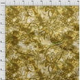 thumbnail image 4 of oneOone Cotton Flex Olive Green Fabric Abstract Floral Quilting Supplies Print Sewing Fabric By The Yard 40 Inch Wide, 4 of 4