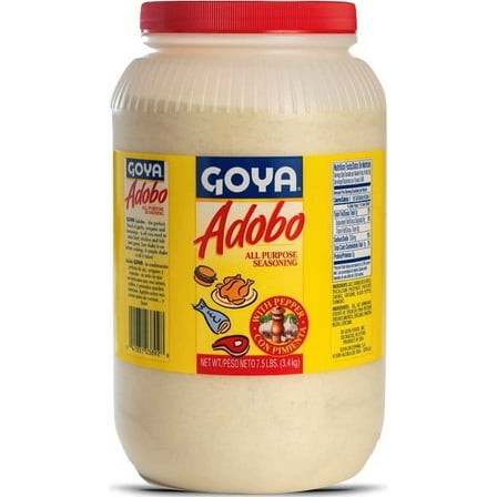 Goya Adobo All-Purpose Seasoning with Pepper, 7.5 Lb