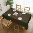 thumbnail image 2 of Rectangle Table Cloth, Hayes Clan Tartan Plaid Resistant Washable Tablecloth Decorative Table Cover for Dining, Indoor and Outdoor, 2 of 6
