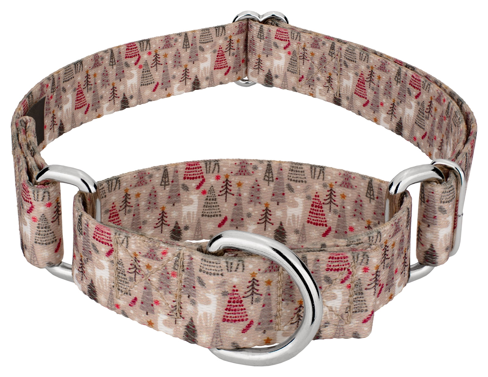 christmas martingale dog collars