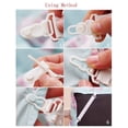 thumbnail image 5 of 4Pcs Elastic Band Retaining Clip For Fixed Bedspreads, Bed Sheet Securing Clips With Elastic Strap, Non-Slip Adjustable Tension For Home Bedroom Bedding Organization, 5 of 8