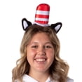 thumbnail image 2 of Diadema con forma de gato con sombrero de Dr. Seuss de Bioworld para adulto, 2 of 5